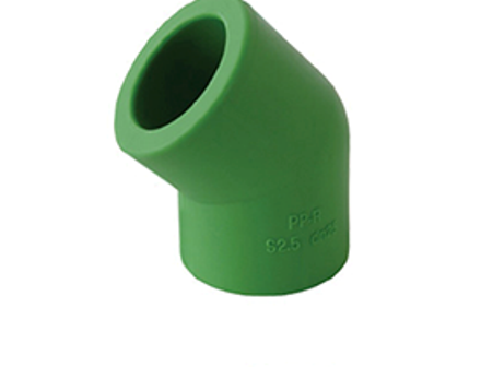 PPR-45degree-for pipe fitting